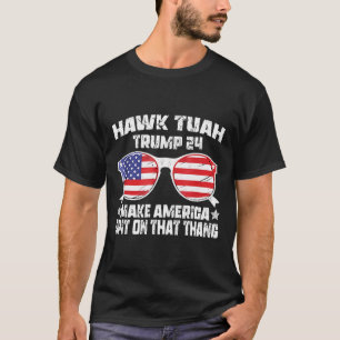 Camiseta Hawk Tuah Funny Viral Humor Meme Girl 24 Tua