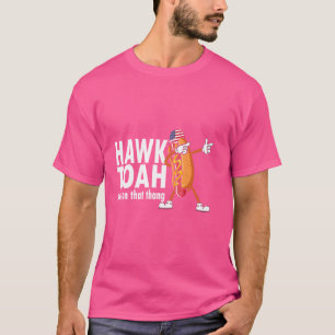 Camiseta Hawk Tush American Flag Blue Red White Men U