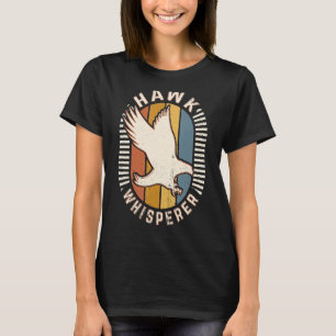 Camiseta Hawk Whisperer Vintage Retro Animal Love
