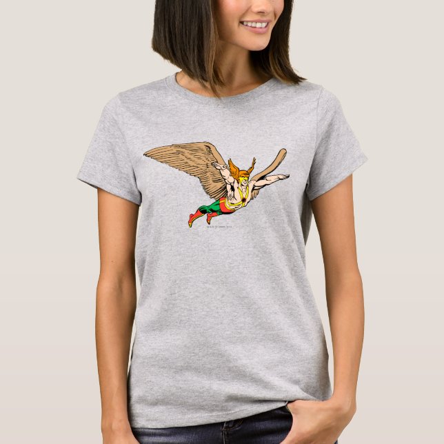 Camiseta Hawkman Flies (Frente)