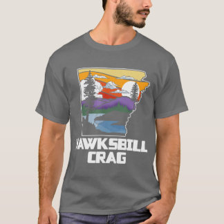 Camiseta Hawksbill Crag Arkansas Artístico Outdoor V