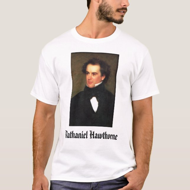 Camiseta hawthorne, Nathaniel Hawthorne (Frente)