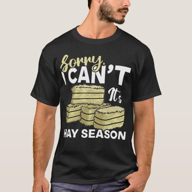 Camiseta Hay Season Agriculture Hay Farmer (Frente)