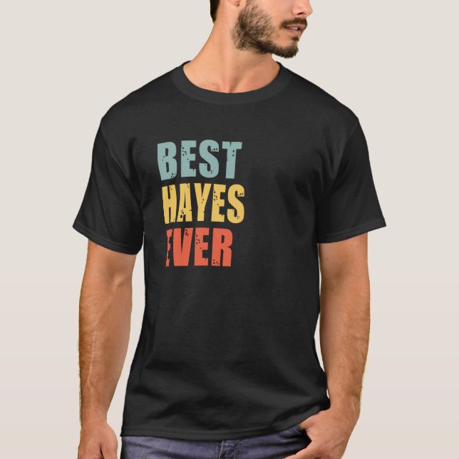 Camiseta Hayes Best Ever Hayes (Frente)