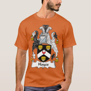 Camiseta Hayes Casaco da Guarda Familiar de Armas