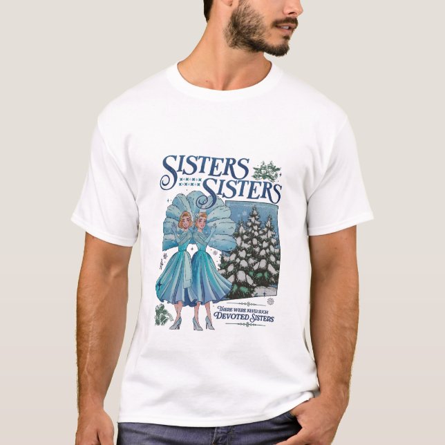 Camiseta Haynes Sisters White Christmas Movie (Frente)
