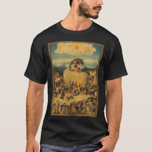 Camiseta Haywain Triptych - Hieronymus Bosch