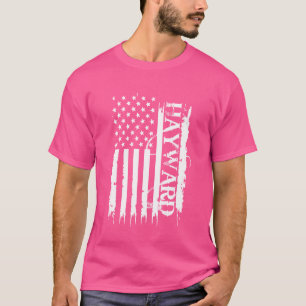 Camiseta Hayward Estados Unidos se afundou com bandeira dos