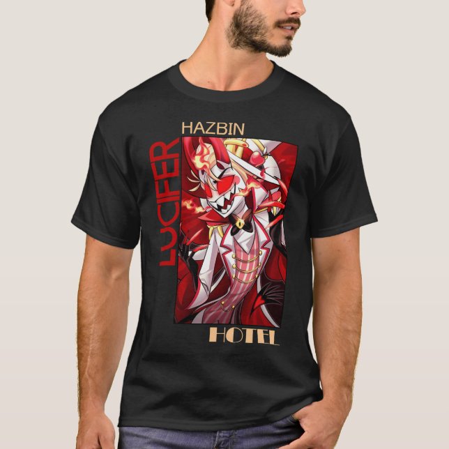 Camiseta Hazbin Hotel Lucifer (Frente)