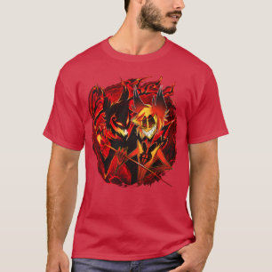 Camiseta Hazbin Hotel vivziepop um lastor e sua sombra