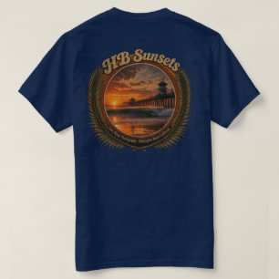 Camiseta HB Sunsets Surf (Homens)