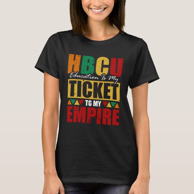 Camiseta HBCU Apparel Historical Black College HBCU 4 (Frente)