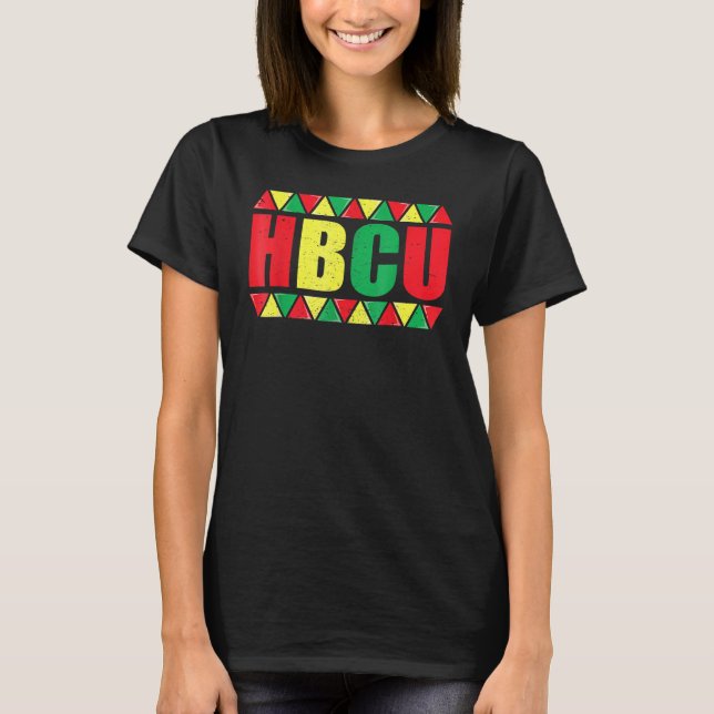 Camiseta HBCU Black History Month Afro African Pride Men Wo (Frente)