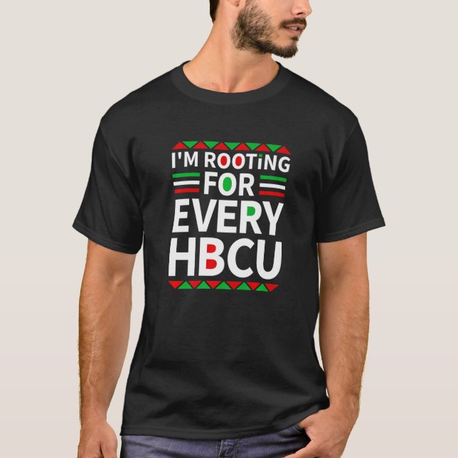 Camiseta HBCU Black History Pride Historical Black College  (Frente)