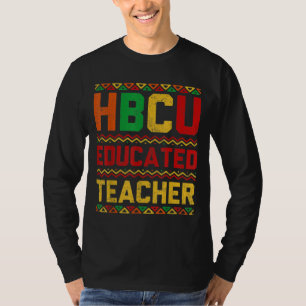 Camiseta HBCU Educou o Afro History Black Colleg Histórico