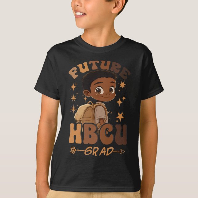 Camiseta Hbcu Futuro Histórico De Formando Do Hbcu Graduaçã (Frente)