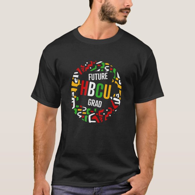 Camiseta HBCU Grad Girl Graduation Historically (Frente)