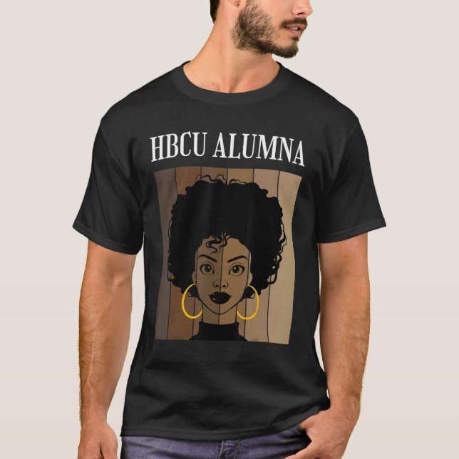Camiseta HBCU Graduate Alumna Historical Black Colleges Uni (Frente)