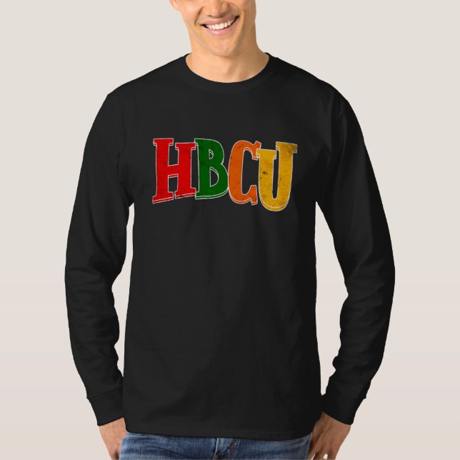 Camiseta Hbcu Histórica Colégios e universidades Pretos 90 (Frente)