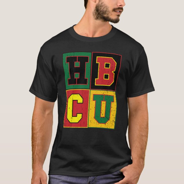 Camiseta HBCU Historicamente Black College University HBCU (Frente)