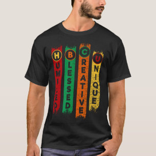 Camiseta Hbcu Humbled Bendito Colégio Negro Único Criativo
