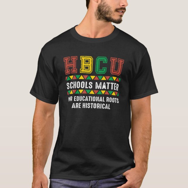 Camiseta HBCU Orgulhosa - Nossas Raízes Educacionais São Hi (Frente)