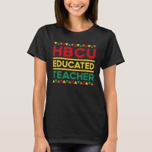 Camiseta HBCU Roupa da Escola Negra Histórica da HBCU Educa