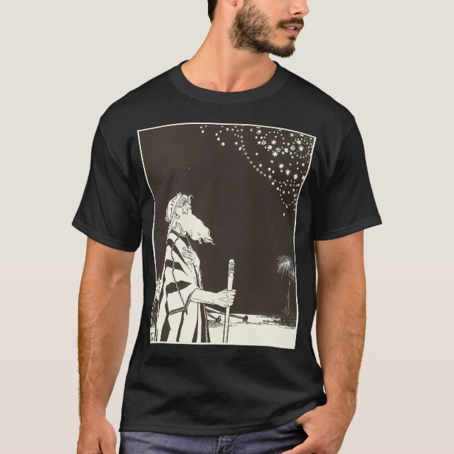 Camiseta Hd. Abraão Por Ephraim Moses Lilien (Reforçado) (Frente)