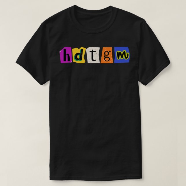 Camiseta HDTGM como isso foi feito 4 (Frente do Design)