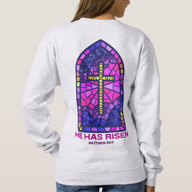 Camiseta He Has Risen Sweatshirt (Verso)