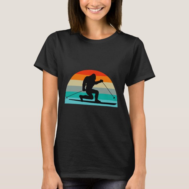 Camiseta He Telemark Skis!  (Frente)