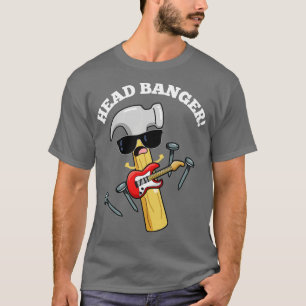 Camiseta Head Banger - Peuns Musicais Engraçados