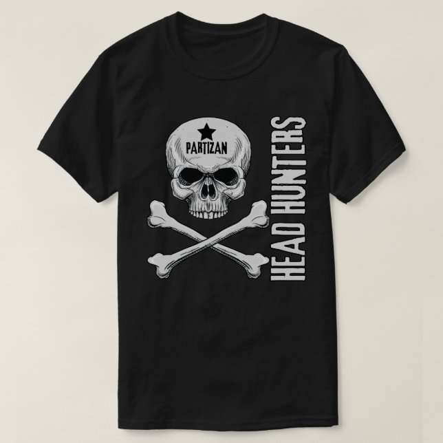 Camiseta Head Hunters Partizan (Frente do Design)