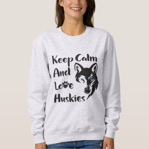 Camiseta Head Siberian Husky Vintage