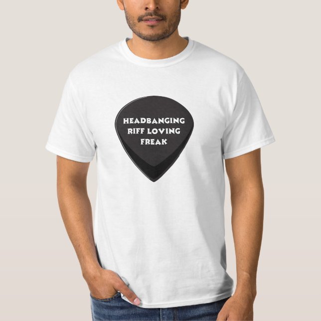 Camiseta Headbanging, Riff Loving Freak (Frente)