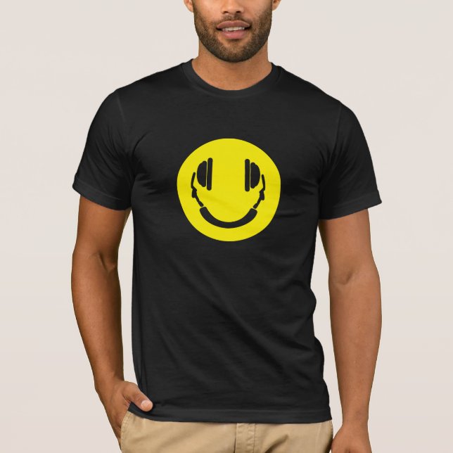 Camiseta Headphones Smile (Frente)