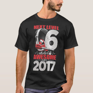Camiseta Headset de 6 anos de 2017 desbloqueado no próximo 