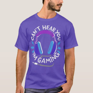 Camiseta Headset para Jogadores de Jogos