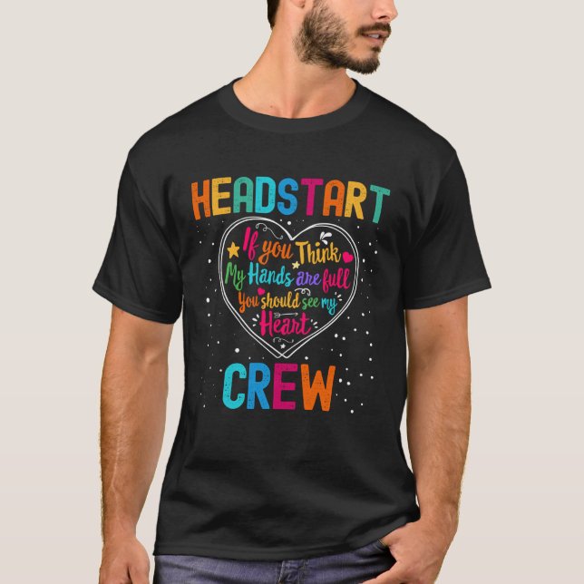 Camiseta Headstart Crew Appreciation Week Back to School He (Frente)