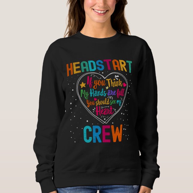 Camiseta Headstart Crew Appreciation Week Back to School He (Frente)