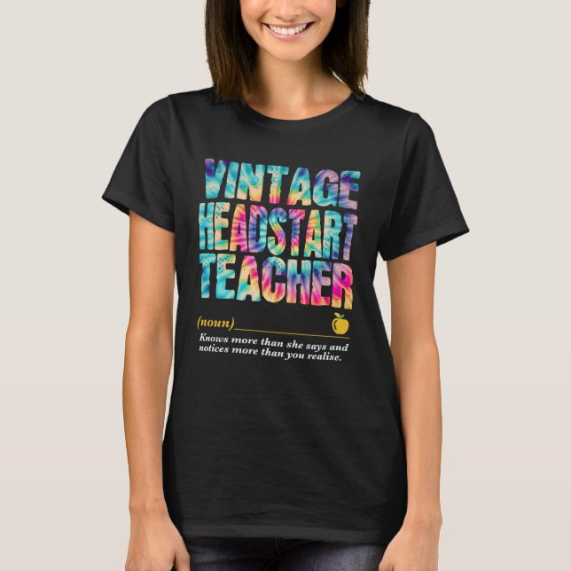 Camiseta Headstart Teacher Appreciation Week Back to School (Frente)