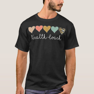 Camiseta Health Coach, Leopard Wellness Health Coach