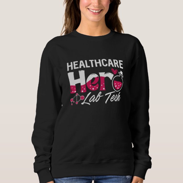 Camiseta Healthcare Hero Lab Tech Laboratory Technician (Frente)