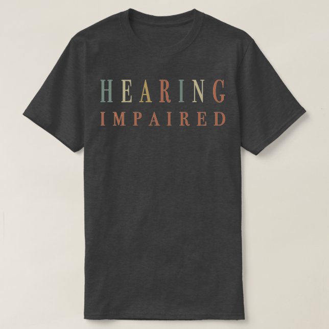 CAMISETA HEARING IMPAIRED 32 (Frente do Design)