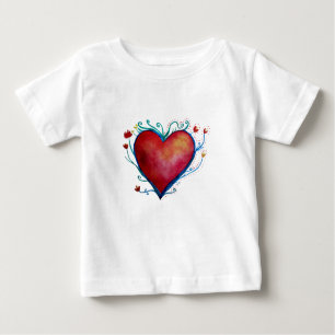 Camiseta Heart Baby Fine Jersey