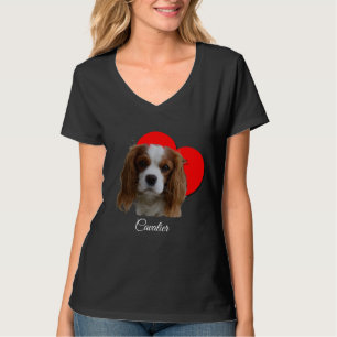 Camiseta Heart Blenheim Cavalier King Charles Spaniel Love 
