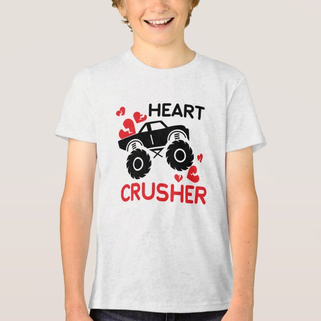 Camiseta Heart Crusher Valentine's Day  (Frente)