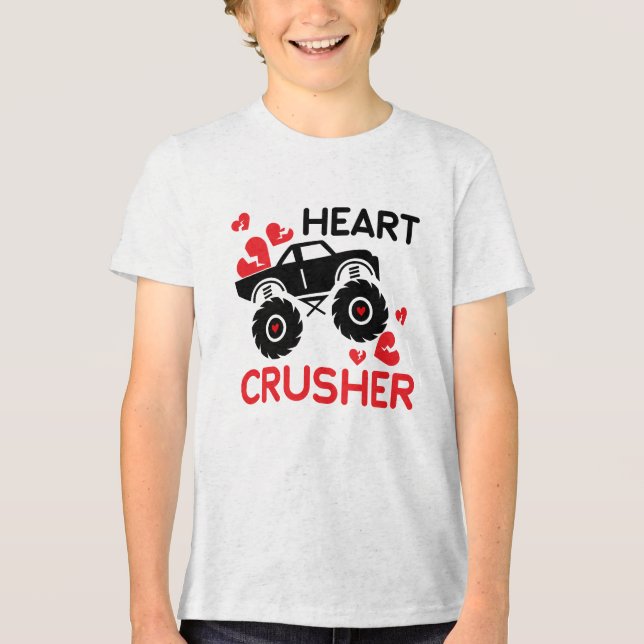 Camiseta Heart Crusher Valentine's Day  (Frente)