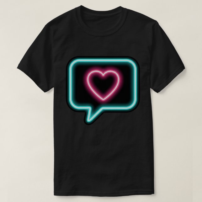Camiseta Heart Dark (Frente do Design)