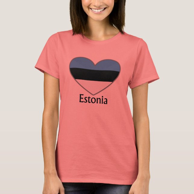 Camiseta Heart Estônia (Frente)